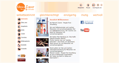 Desktop Screenshot of mensch-zuerst.at